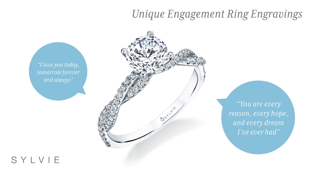 Ideas For Unique Engagement Ring Engravings