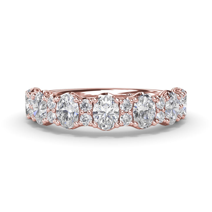 Round Cluster Diamond Ring