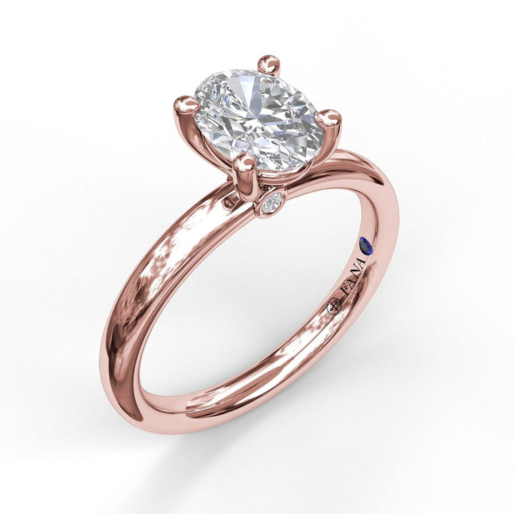 Classic Oval Cut Solitaire