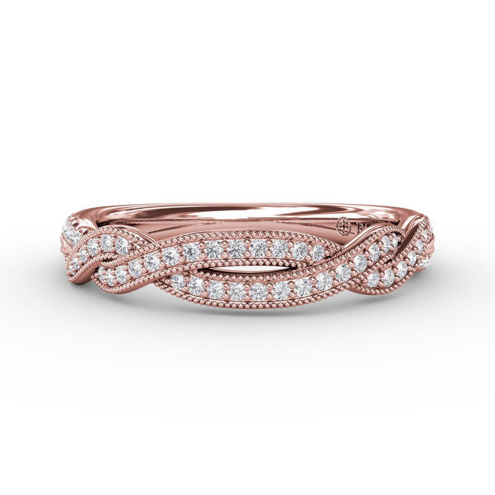 Twisted Diamond Band