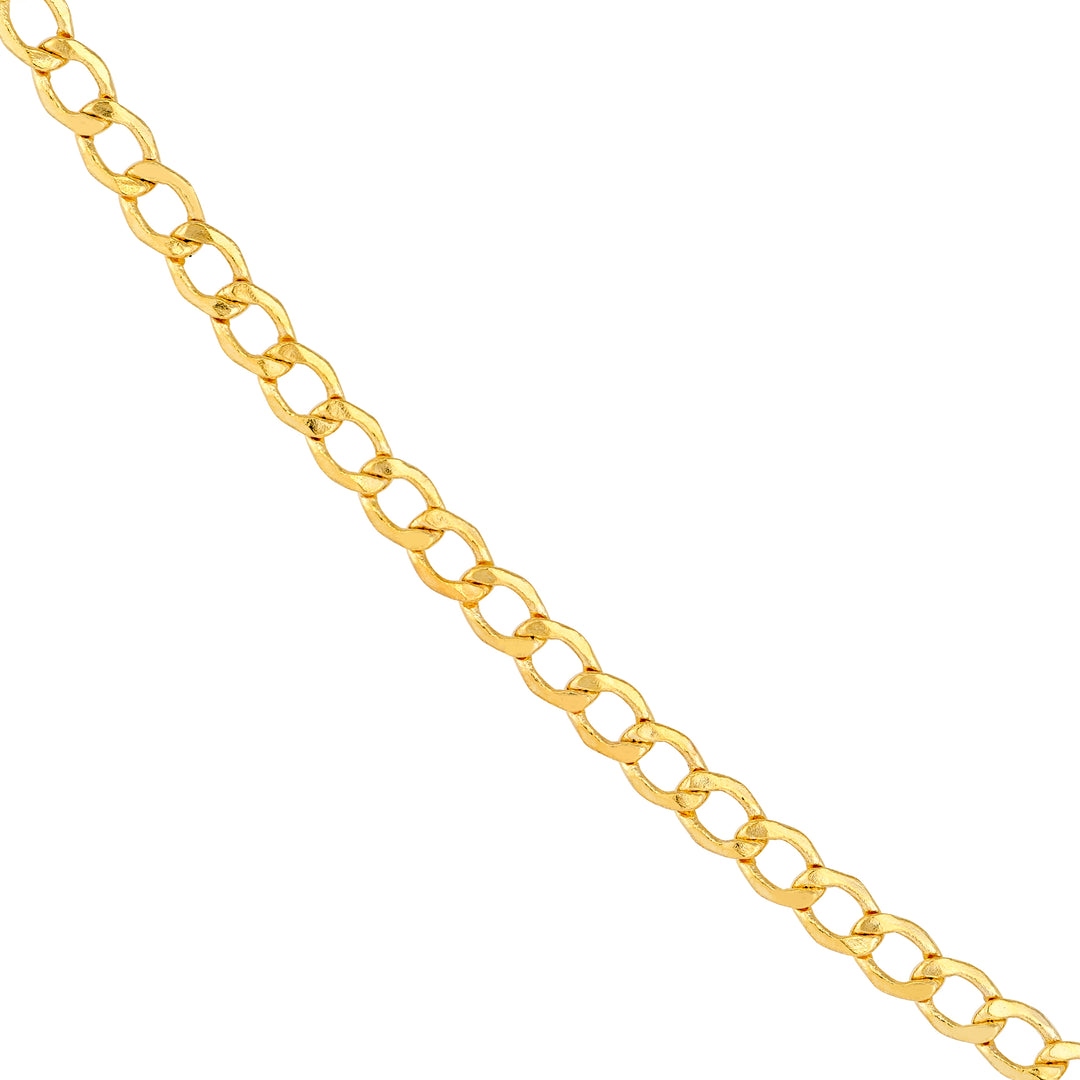 2.25mm Hollow Curb Chain