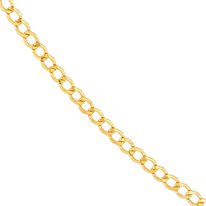 2.25mm Hollow Curb Chain