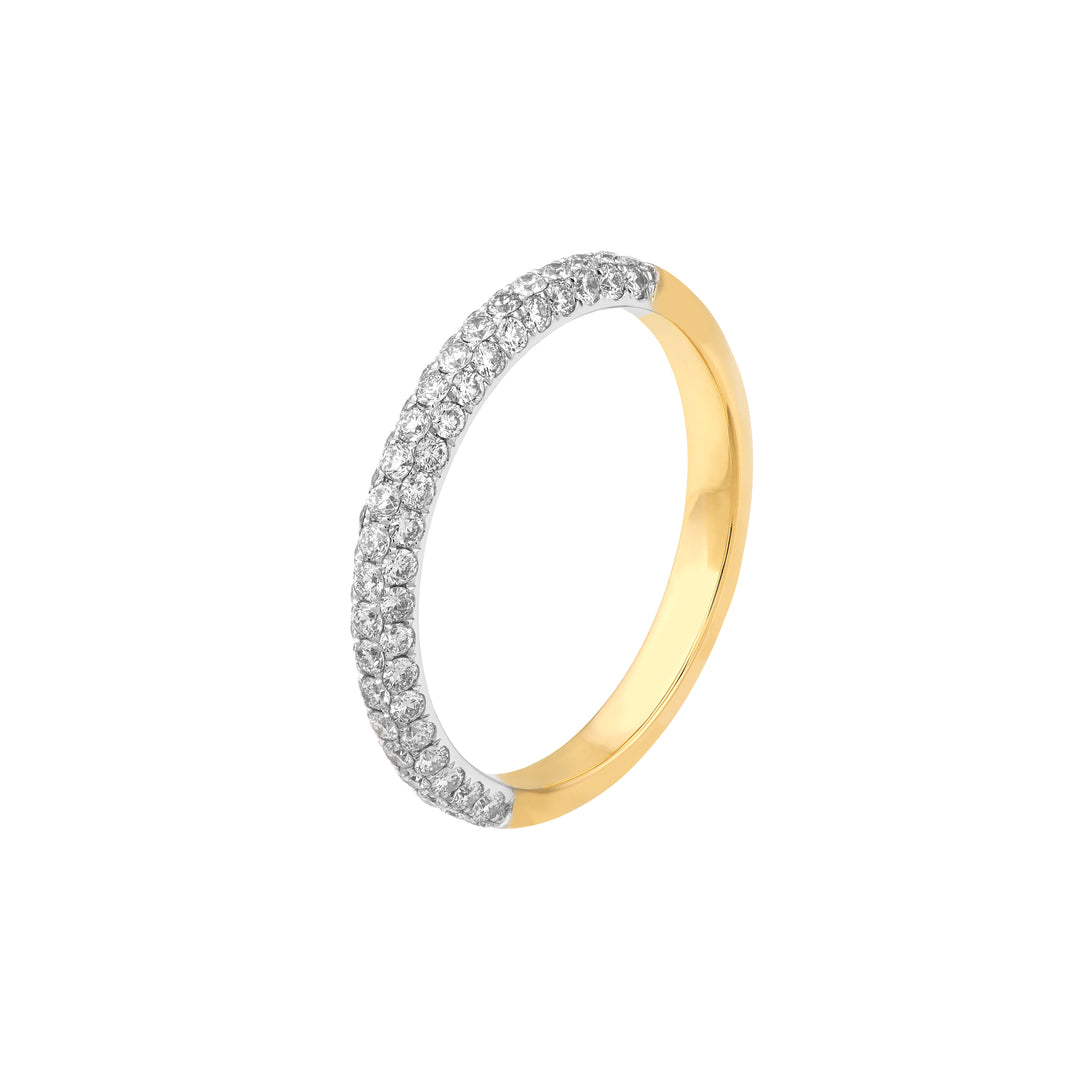 Diamond Pave Stackable Band (5/8tcw)