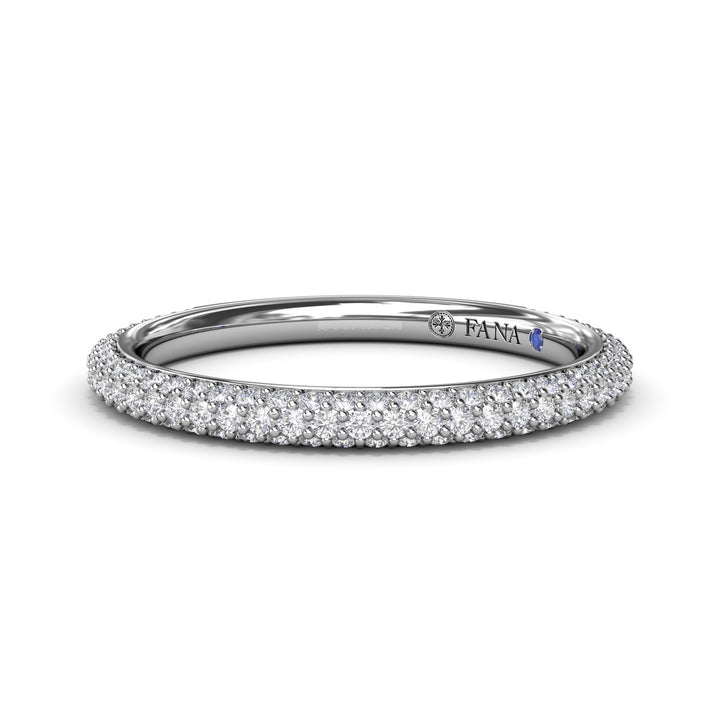 Pavé Diamond Wedding Band