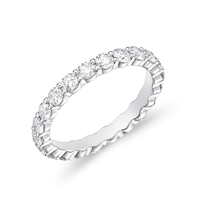 Petite Prong Diamond Eternity Band 1.36-1.64ctw approx.