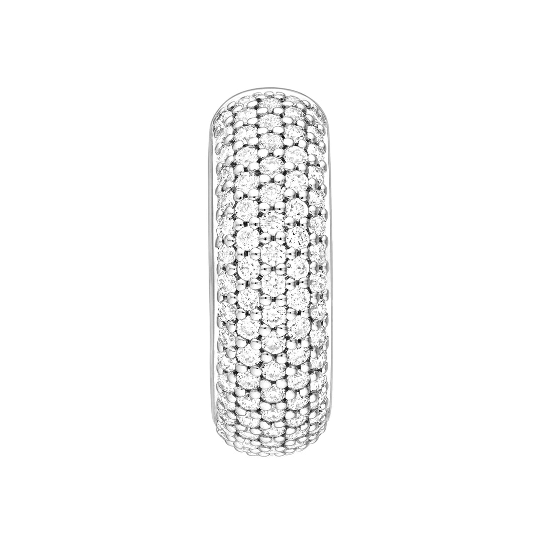 5 Row Diamond Pave Huggies (7/8tcw)