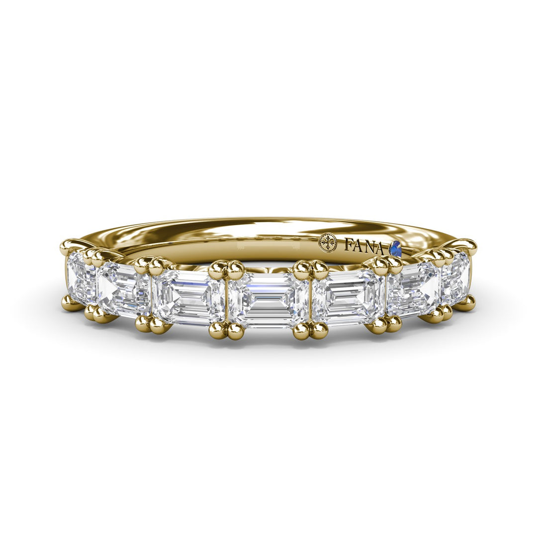 Baguette Diamond Wedding Band