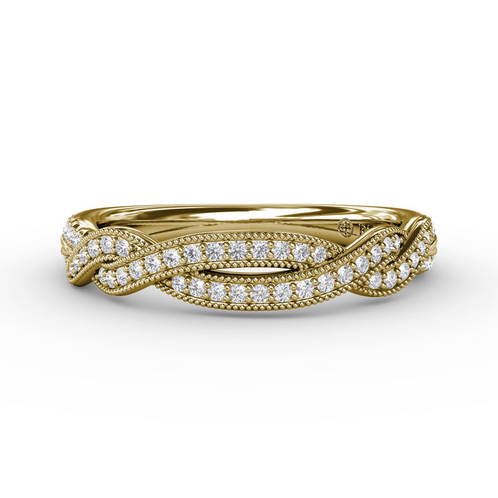 Twisted Diamond Band