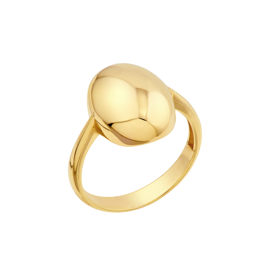 Puffy Oval Ring