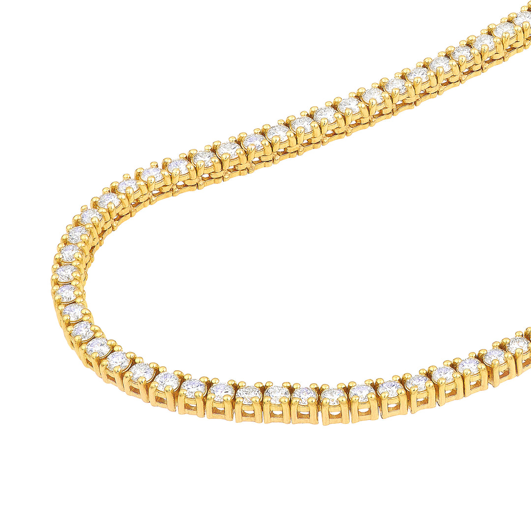 Diamond Half Tennis Necklace (2-1/8tcw)