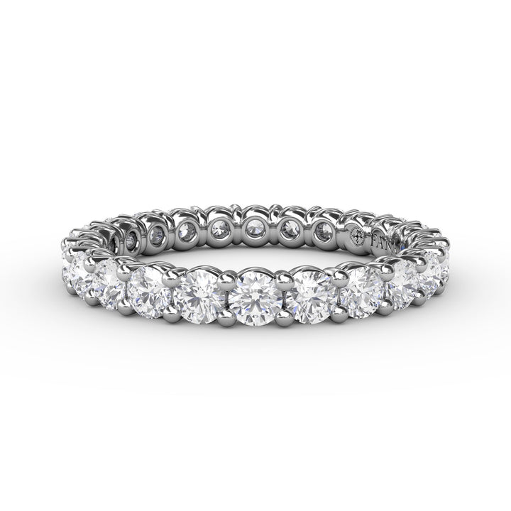 Shared Prong Eternity Band