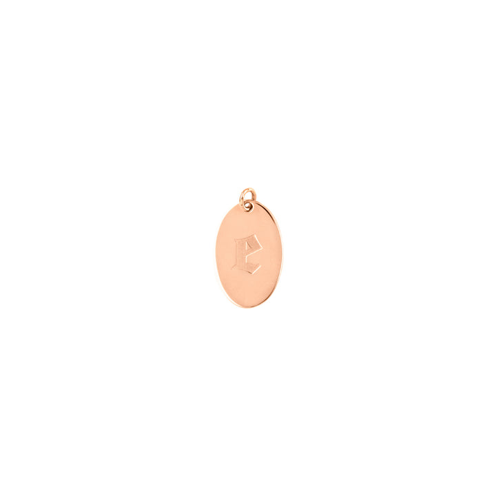 Small Oval Engravable Charm