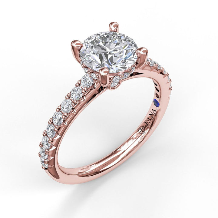 Timeless Single Row Engagement Ring