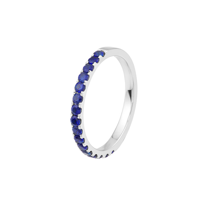 Sapphire Gemstone Stackable Band