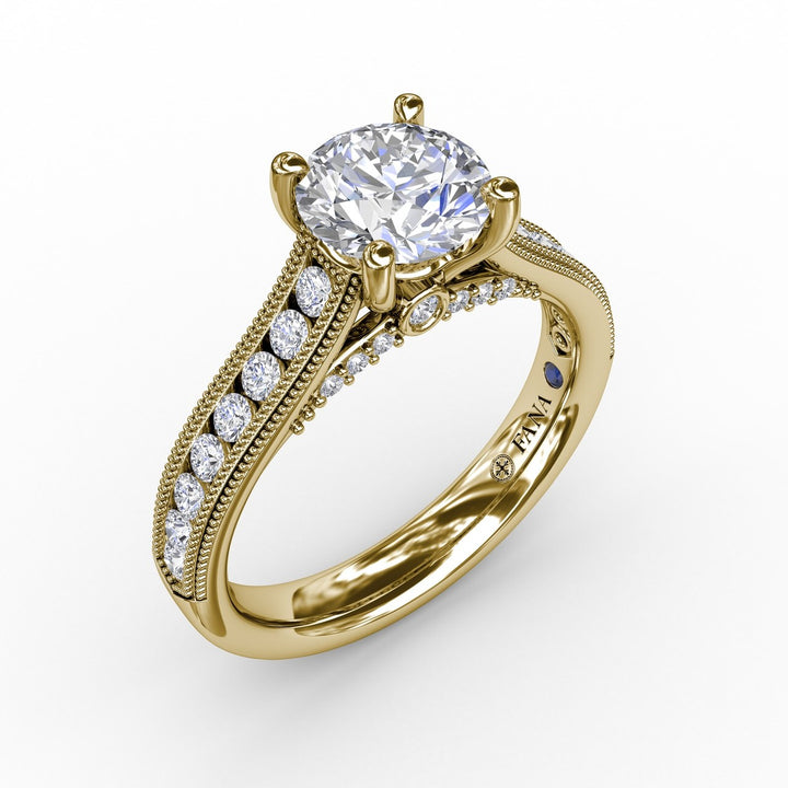 Classic Round Diamond Solitaire Engagement Ring