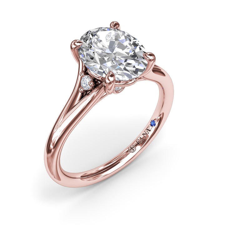 Split Shank Engagement Ring