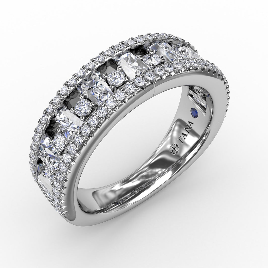 Alternating Diamond Band