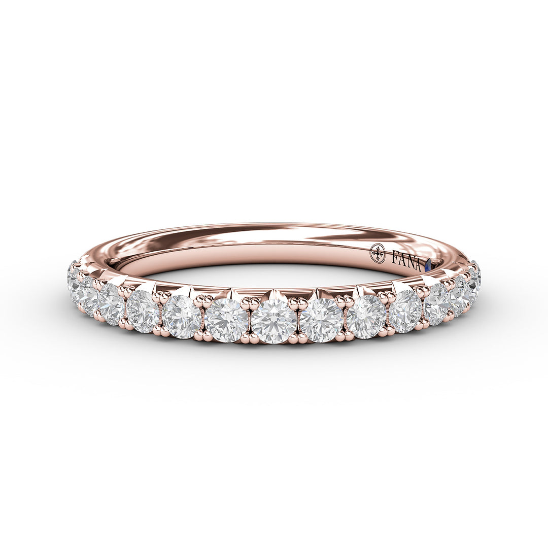 Pave Diamond Anniversary Band