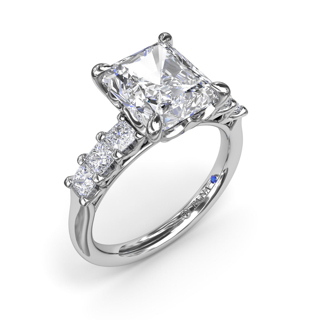 Radiant Diamond Engagement Ring