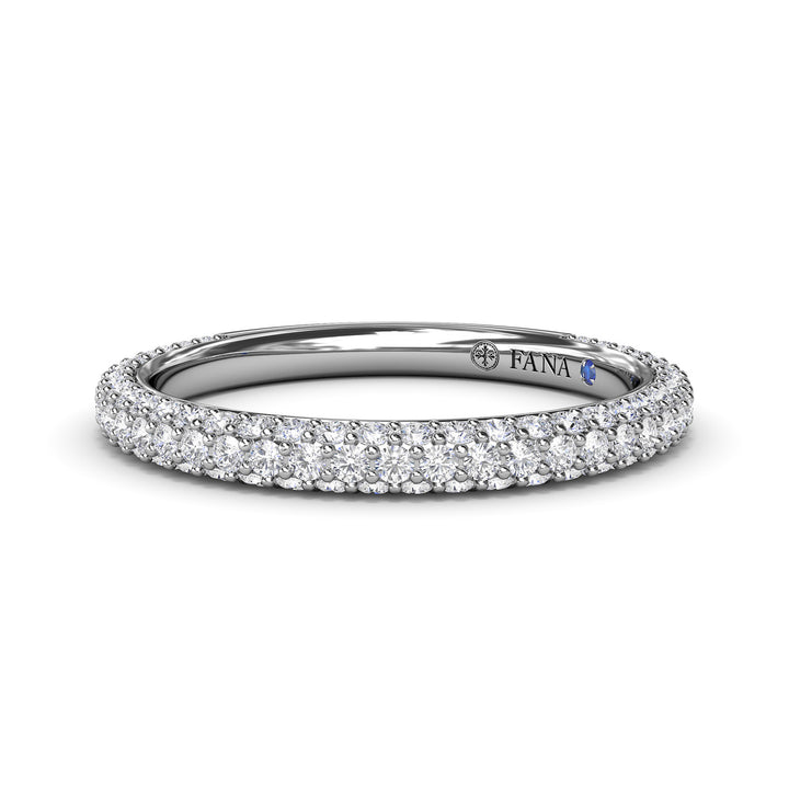 Pavé Diamond Wedding Band