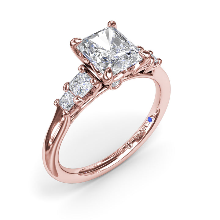 Radiant Diamond Engagement Ring