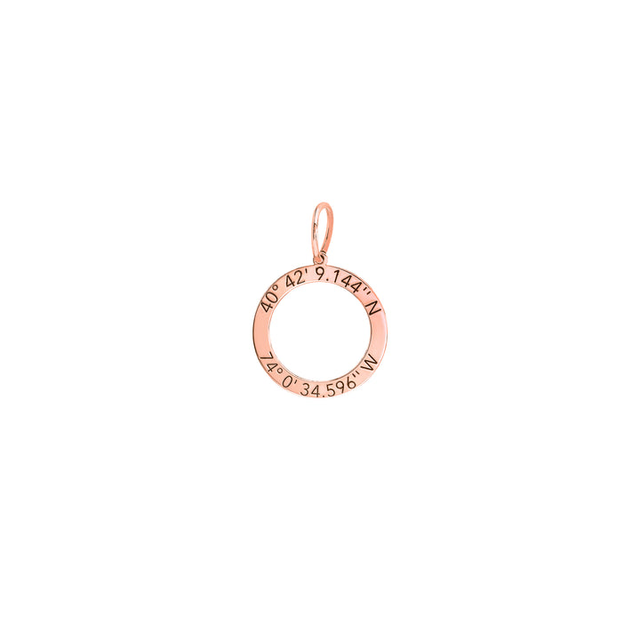 Circle Ring Engravable Charm