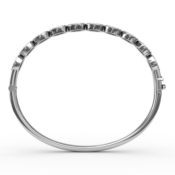 Whimsical Diamond Bangle