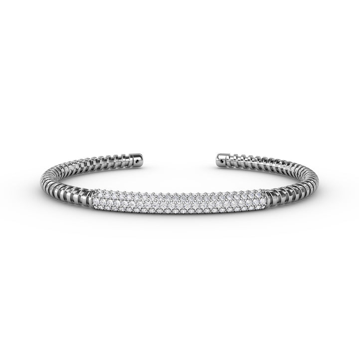 Elegant Diamond Bangle