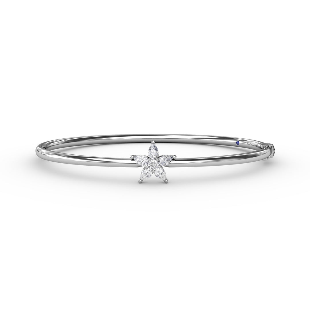 Catalina Diamond Star Bangle