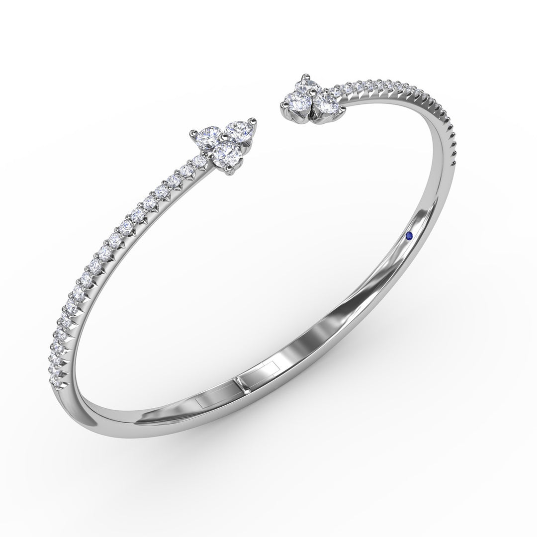 Empire Diamond Bangle