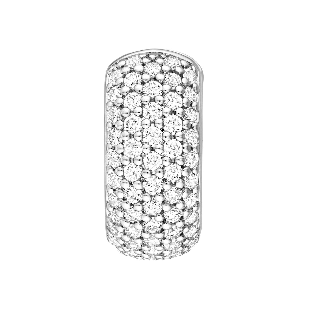 5 Row Diamond Pave Huggies (1/2tcw)