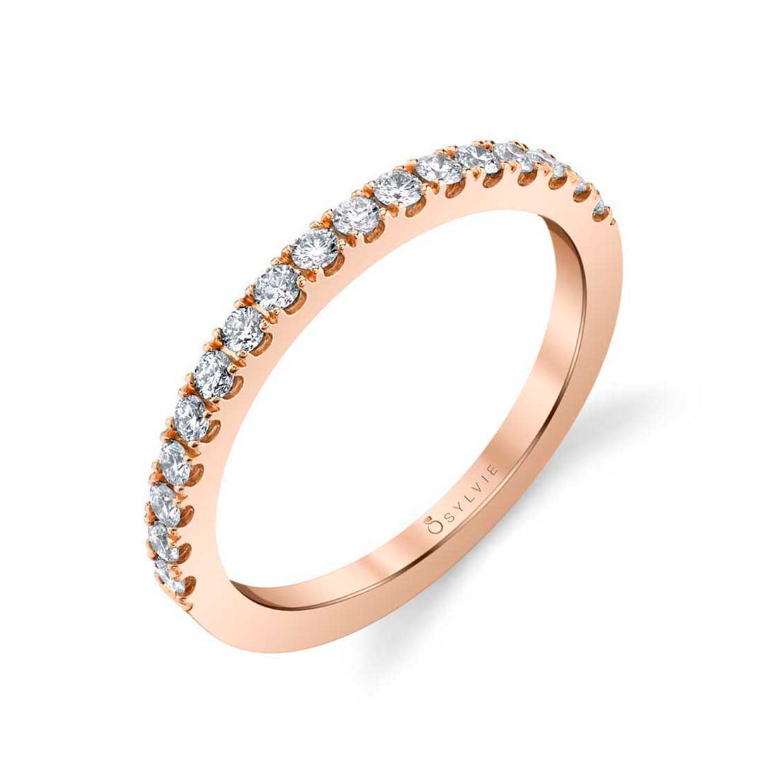 Classic Diamond Wedding Band - Jacalyn