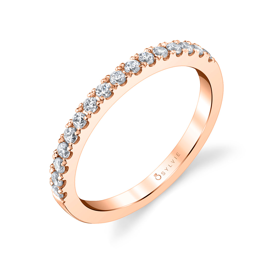 Classic Diamond Wedding Band - Celeste