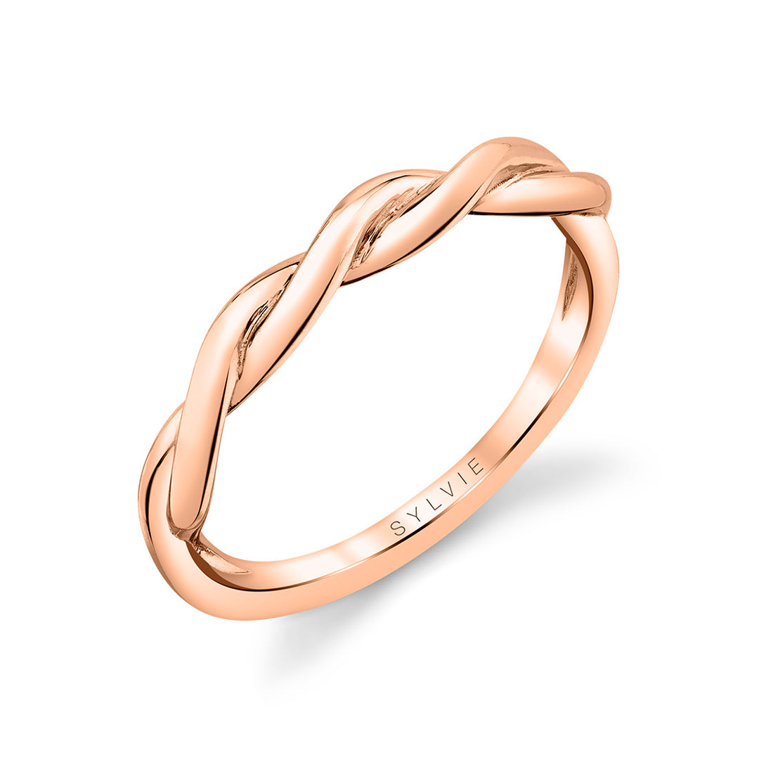 Spiral Wedding Band - Yasmine