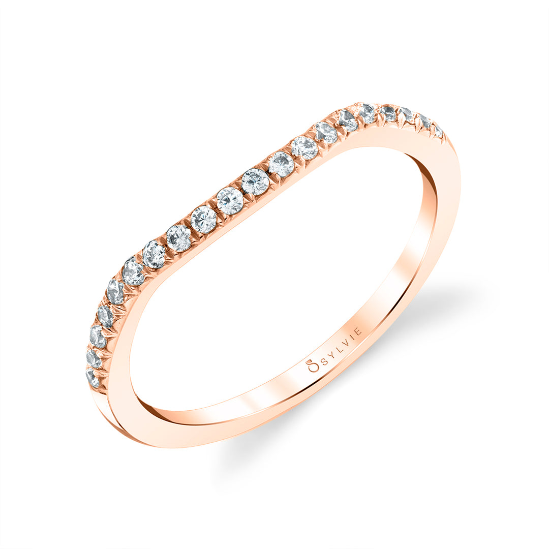 Classic Shared Prong Wedding Band