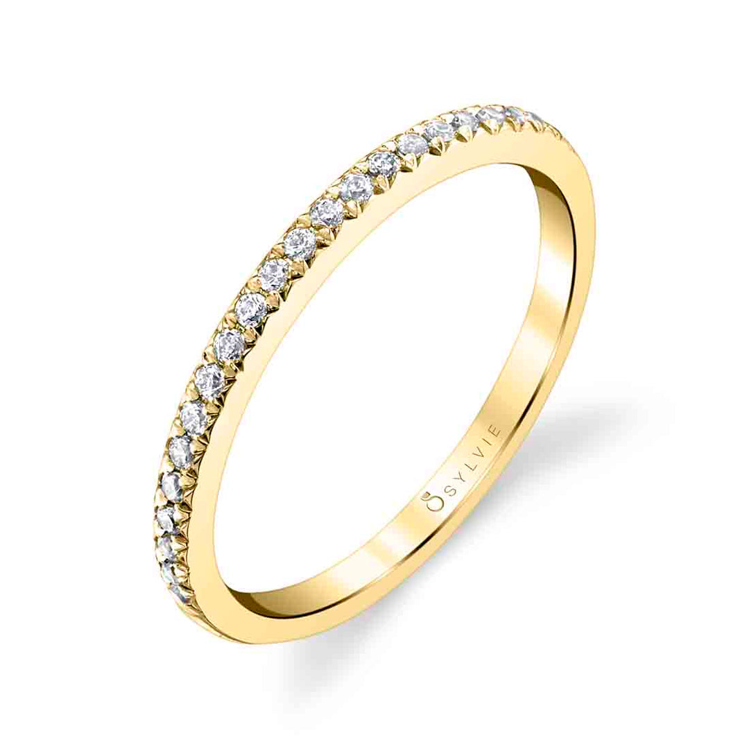 Classic Diamond Wedding Band