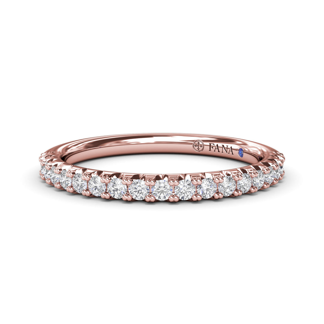 Exceptionally Striking Diamond wedding Band