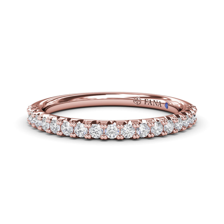 Exceptionally Striking Diamond wedding Band