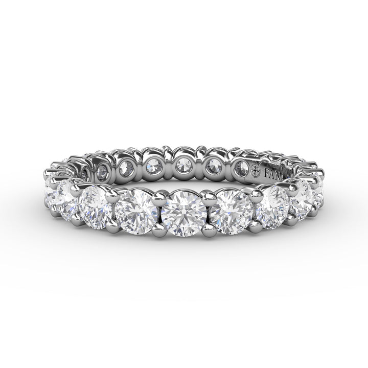 2.05ct Shared Prong Eternity Band