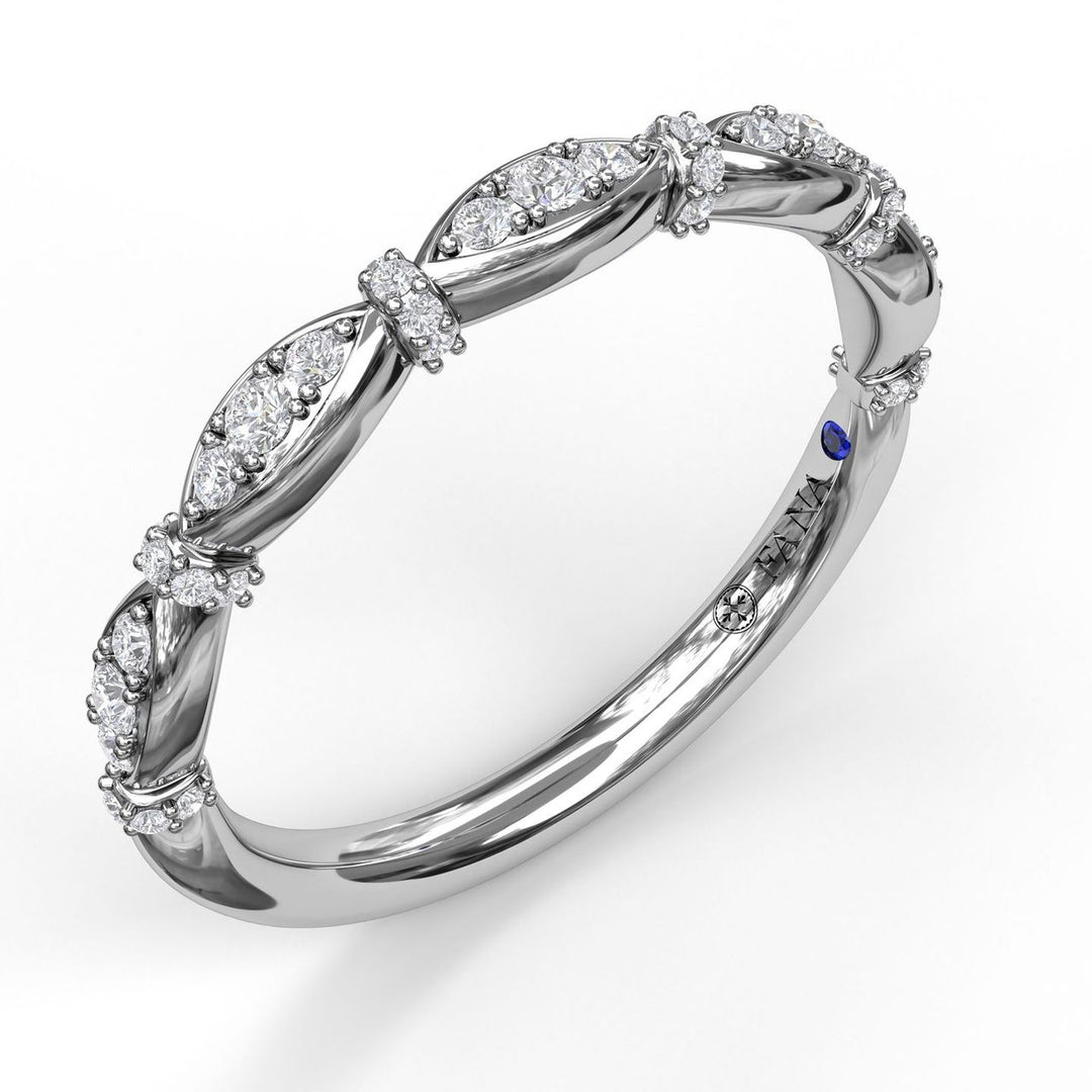 Prong Set Diamond Marquise Band