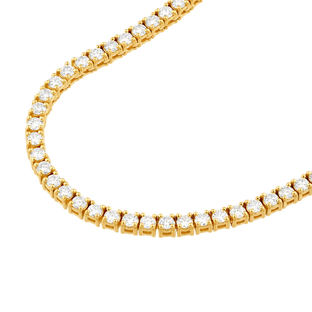 Diamond 18 Tennis Necklace (6tcw)