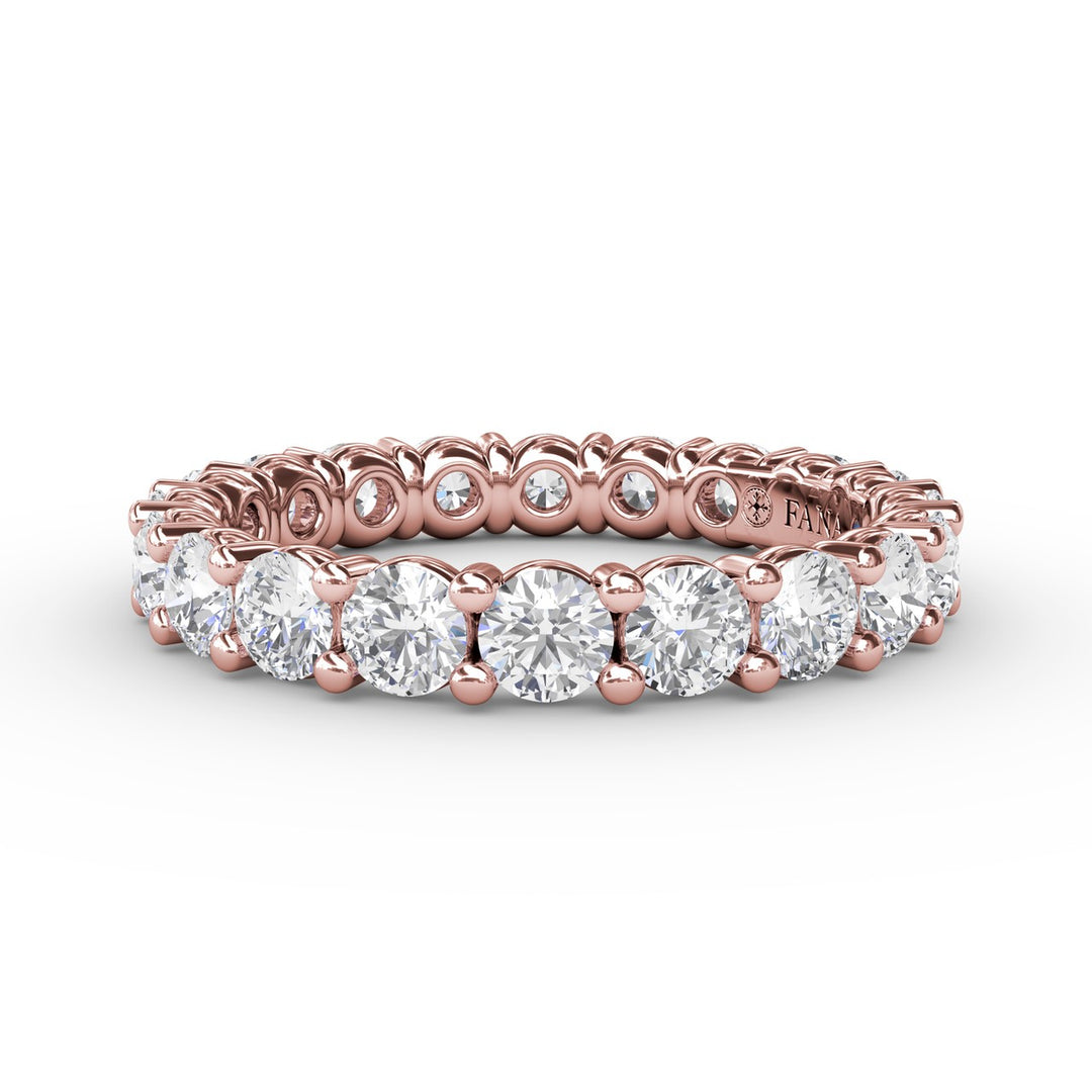 2.05ct Shared Prong Eternity Band