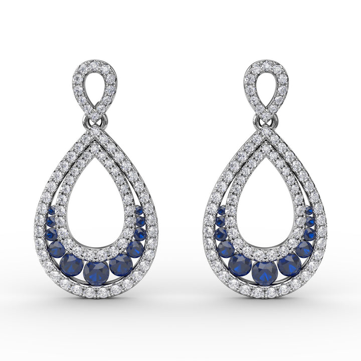 Bedazzled Drop Earrings