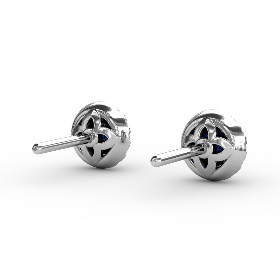 Dazzling Brilliant Cut Stud Earrings