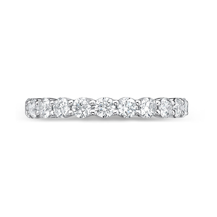 Petite Prong Diamond Eternity Band 1.36-1.64ctw approx.