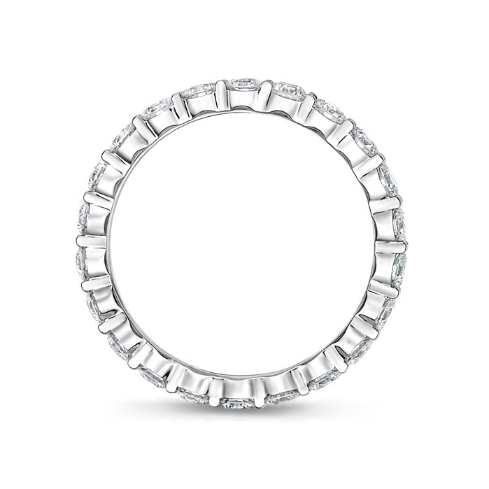 Petite Prong Diamond Eternity Band 1.36-1.64ctw approx.