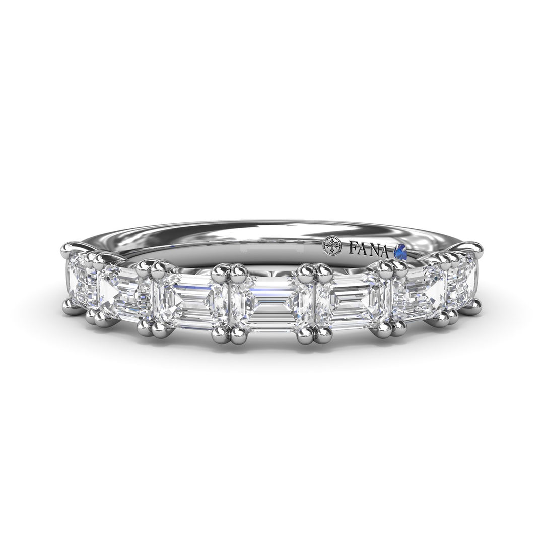 Baguette Diamond Wedding Band