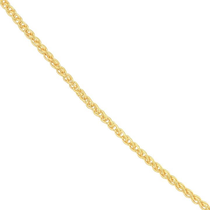 1.5mm Wheat Chain with Lobster Lock