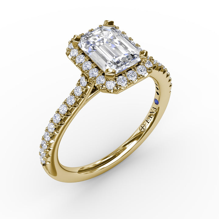 Emerald Cut Diamond Ring