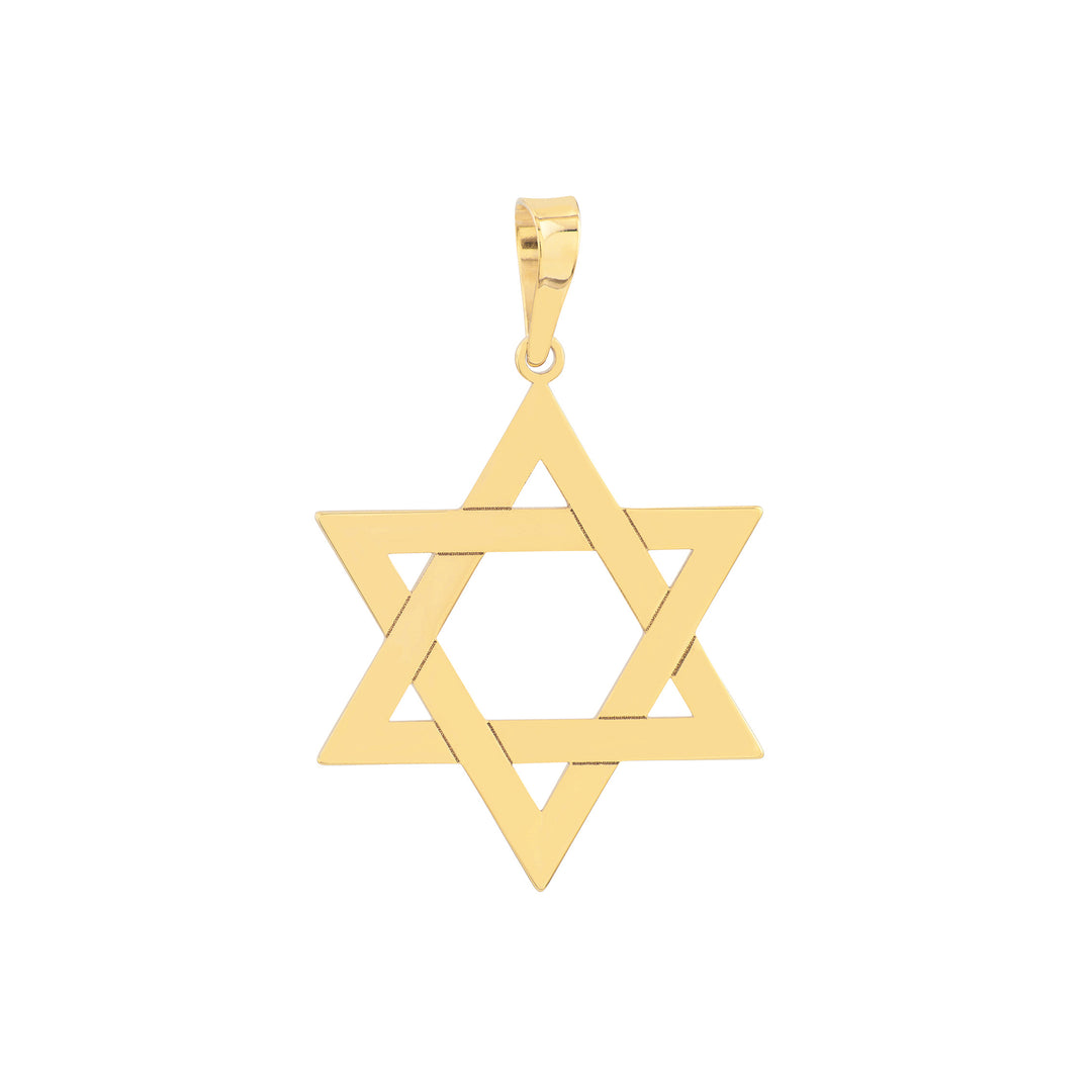 Star of David Woven Pendant